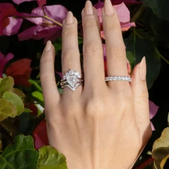Marrow Fine Sammi's Favorites | Wedding Bands^White Diamond Headdress Jacket - Alternative Bridal Stacks