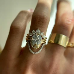 Marrow Fine Sammi's Favorites | Wedding Bands^White Diamond Headdress Jacket - Alternative Bridal Stacks