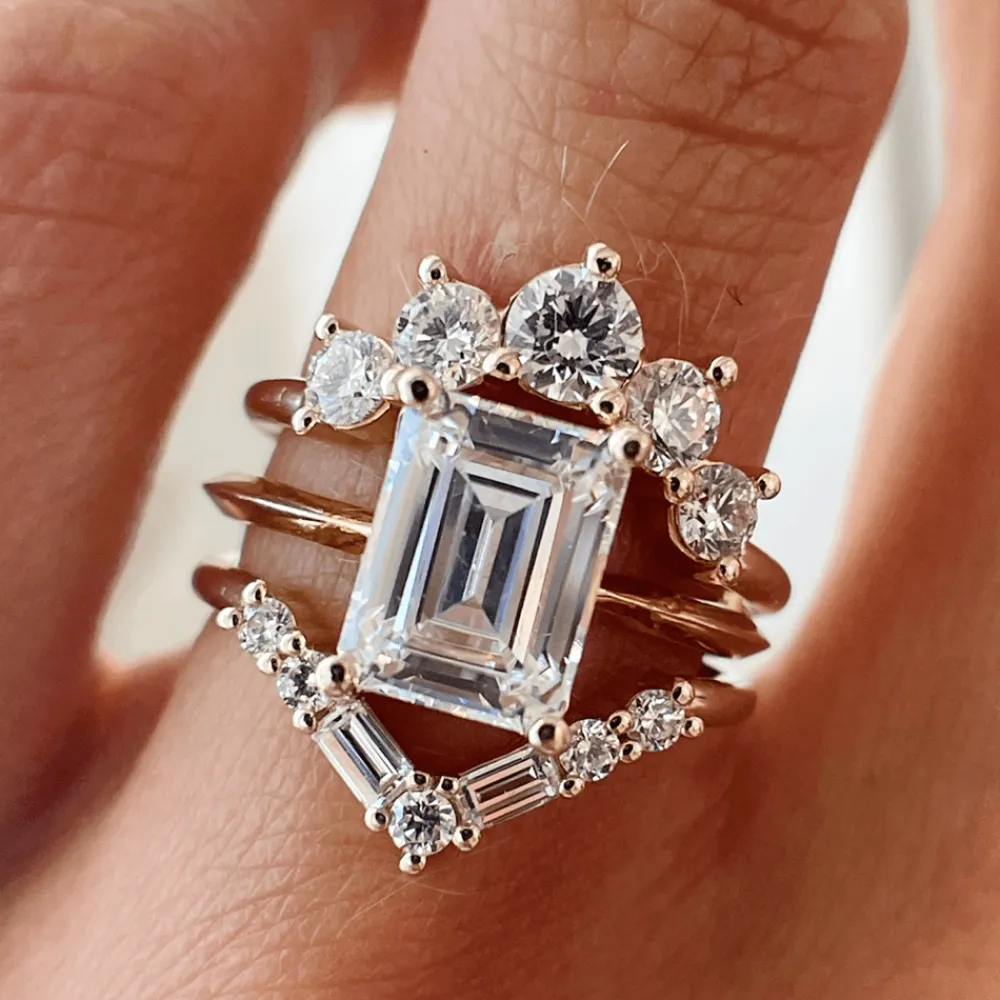 Marrow Fine Wedding Bands | Rings^White Diamond Jaclyn Band