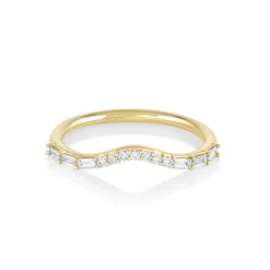 Marrow Fine Wedding Bands | Rings^White Diamond Quinn Wave Band
