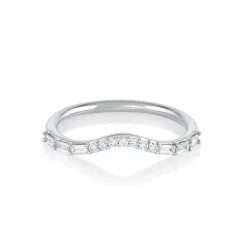 Marrow Fine Wedding Bands | Rings^White Diamond Quinn Wave Band