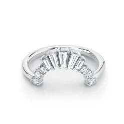 Marrow Fine Sammi's Favorites | Wedding Bands^White Diamond Sasha Ballerina Band