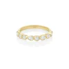 Marrow Fine For The New Mom | Anniversary Gifts^White Diamond Simple Shapes Band