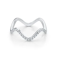 Marrow Fine Wedding Bands | Rings^White Diamond Squiggle Ring