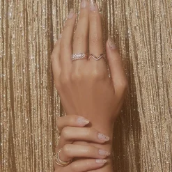 Marrow Fine Wedding Bands | Rings^White Diamond Squiggle Ring