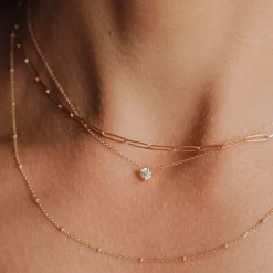 Marrow Fine Birthstone Collection | Most Gifted^White Diamond Sweet Nothings Choker