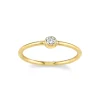 Marrow Fine Under | Under^White Diamond Sweet Pea Stacking Ring