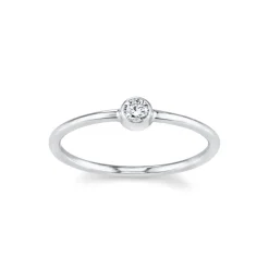 Marrow Fine Under | Under^White Diamond Sweet Pea Stacking Ring