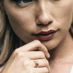 Marrow Fine Under | Under^White Diamond Sweet Pea Stacking Ring