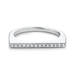 Marrow Fine Wedding Bands | Rings^White Diamond Thin Edge Ring