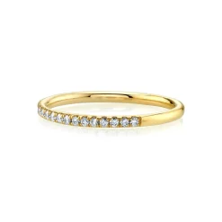 Marrow Fine Anniversary Gifts | Wedding Bands^White Diamond Whisper Half Eternity Band