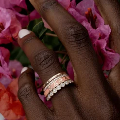 Marrow Fine Anniversary Gifts | Wedding Bands^White Diamond Whisper Half Eternity Band